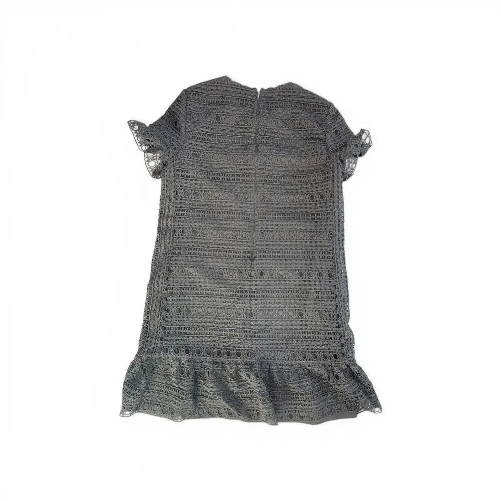 kate spade crochet dress Lace Short Sleeve Ruffle Crochet scallop A D 🌿 Shades Finish:SCP Jaisal dress Crochet cotton 4/22/26